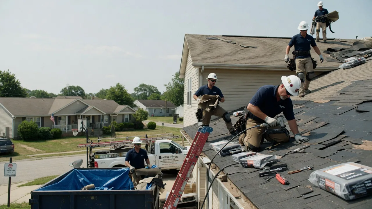 Roof Replacement in Martinsville, IL near me